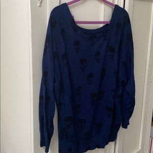 Torrid Skull sweater